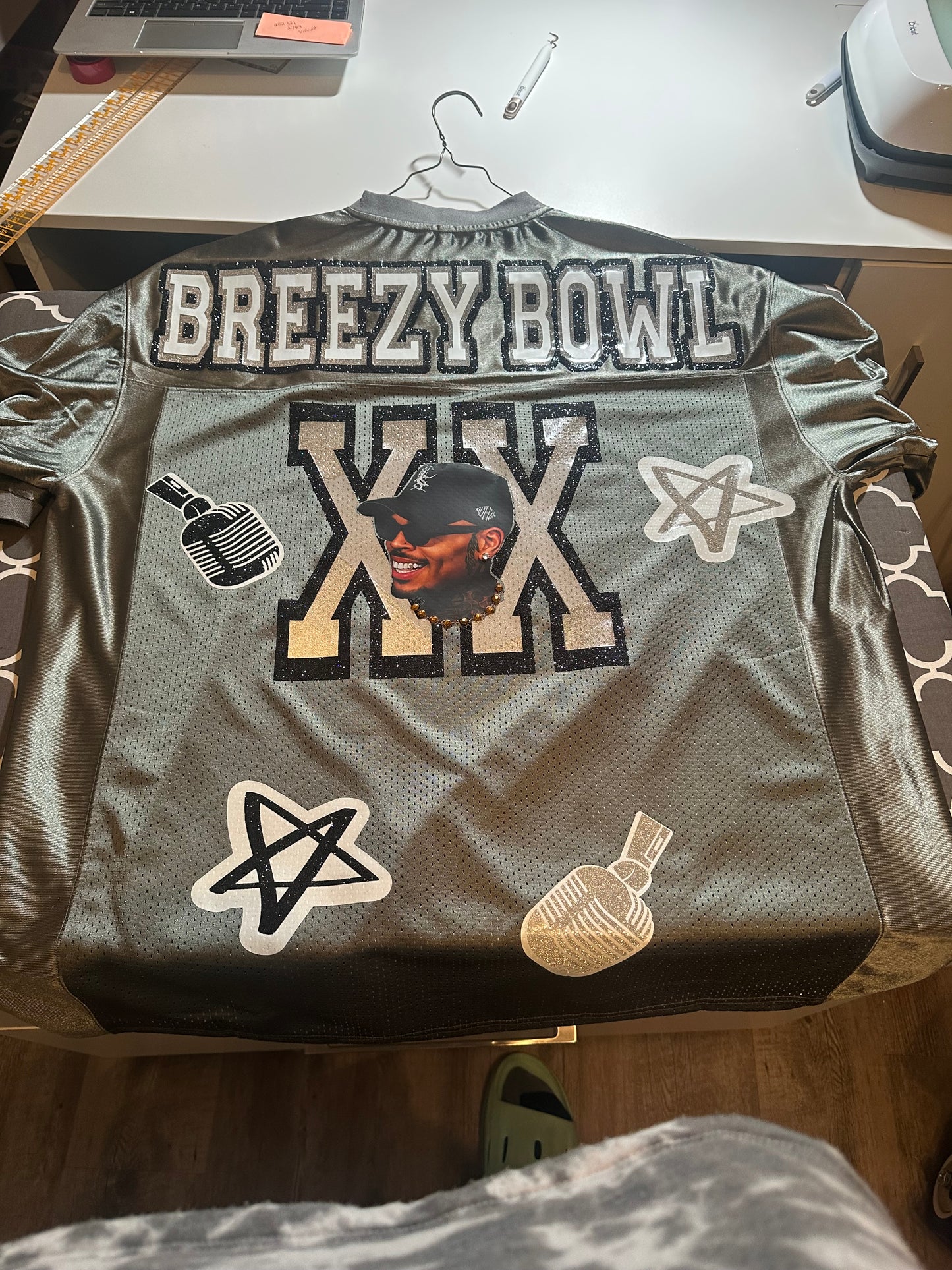 Custom Chris Brown jersey
