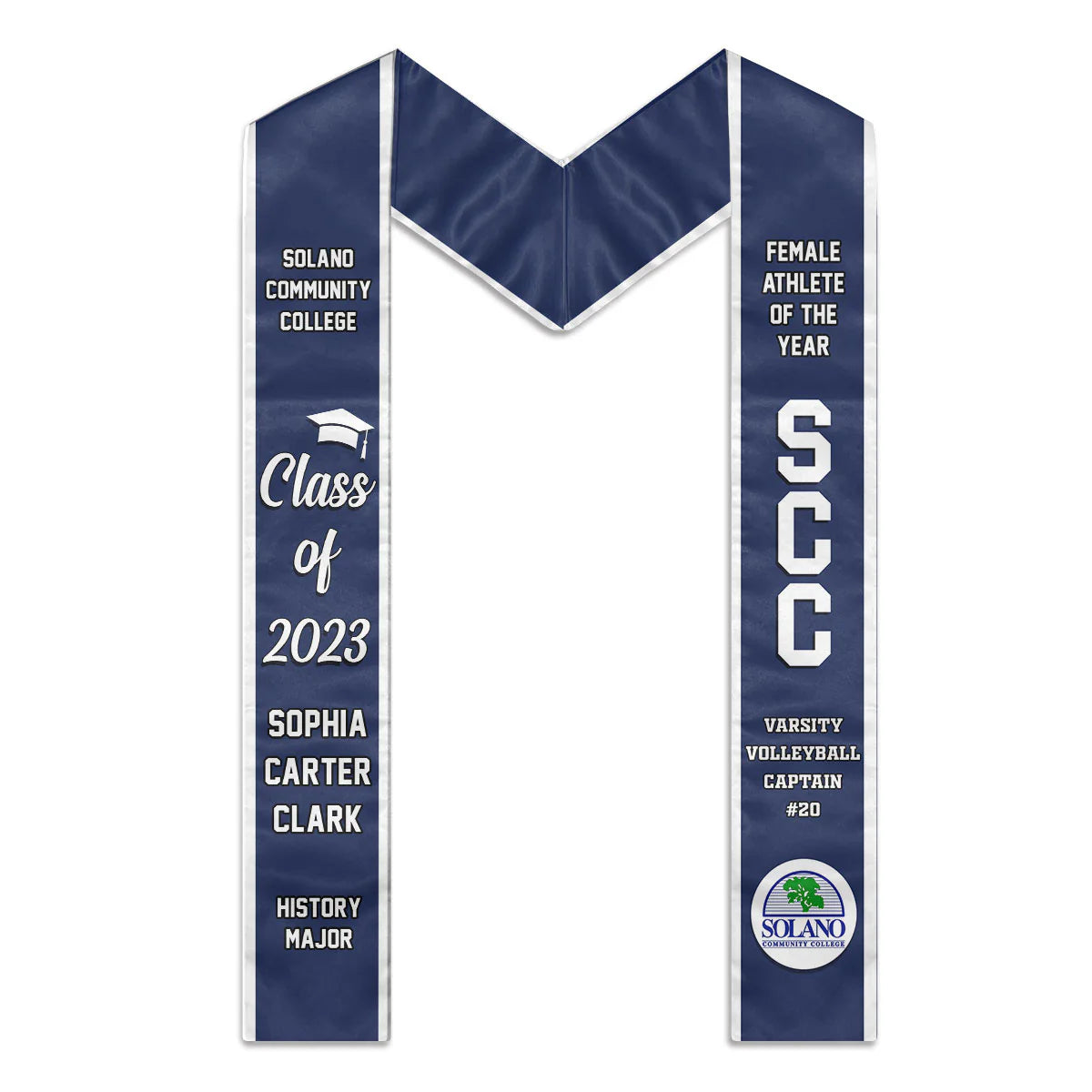 Custom Graduation Stole