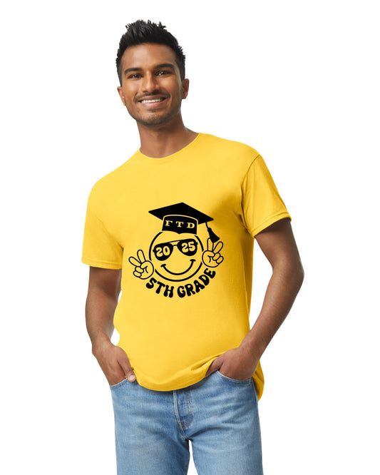 Custom Unisex Heavy Cotton™ T-Shirt - Daisy Crew Neck