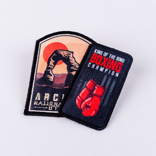 Print + Embroidery Patches