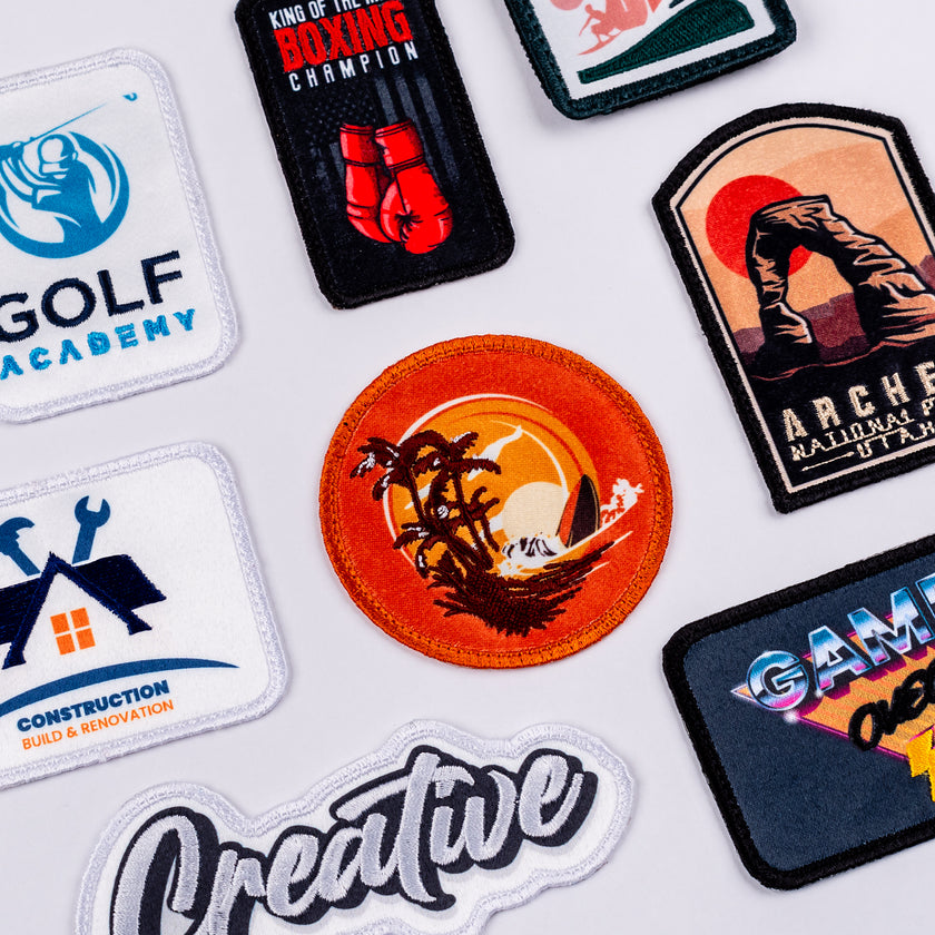 Print + Embroidery Patches
