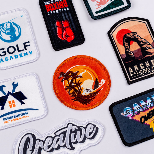 Print + Embroidery Patches