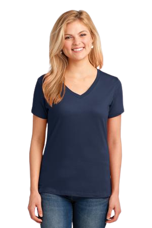Custom T-shirt Navy Blue (V-Neck)